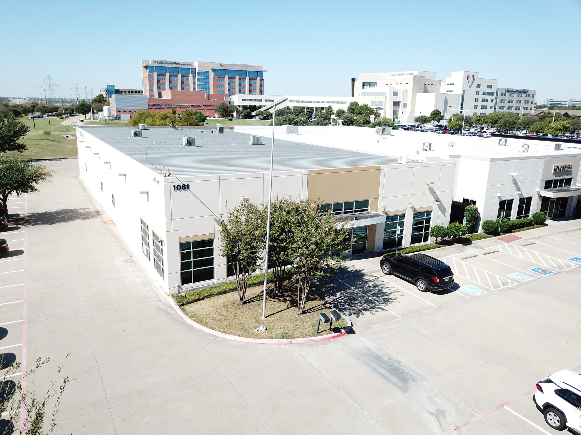 Small and modern flex space facility